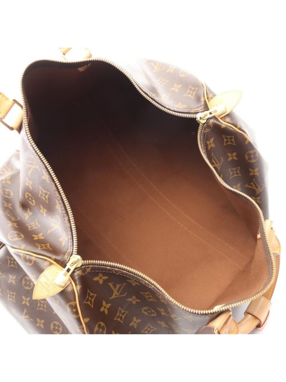 ★SOLD★ Louis Vuitton Boston Bag Keepall 50 Canvas Leather - Picture 3 of 10